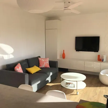 Appartement 2 Pieces Climatise Avec Acces Direct Plage, Parking Et Terrasse - - Fr-1-308-175